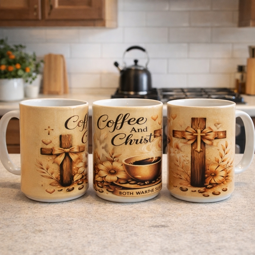 Coffee and Christ Coffee Mug